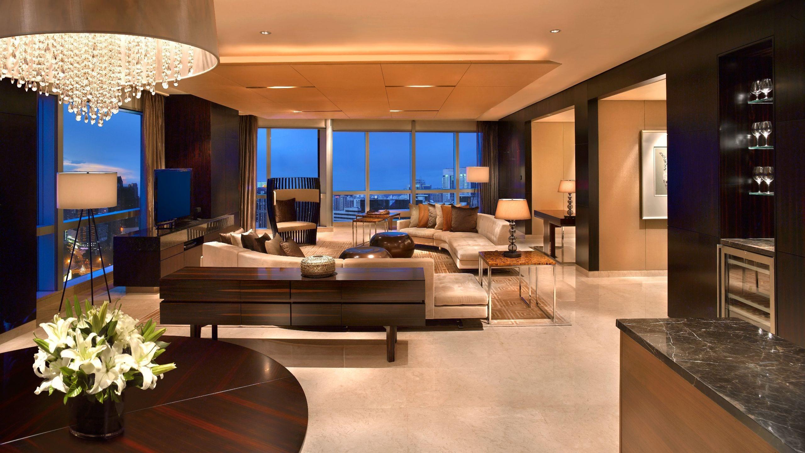 Grand Hyatt Shenzhen Hotell Exteriör bild